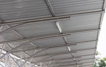 installing Blackland metal roofing